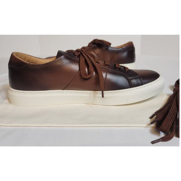 To Boot New York Adam Derrick Colton Brandy Nappa Calf Sneakers size 7.5M - Picture 3 of 12